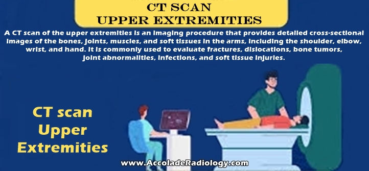 CT scan of upper extremities